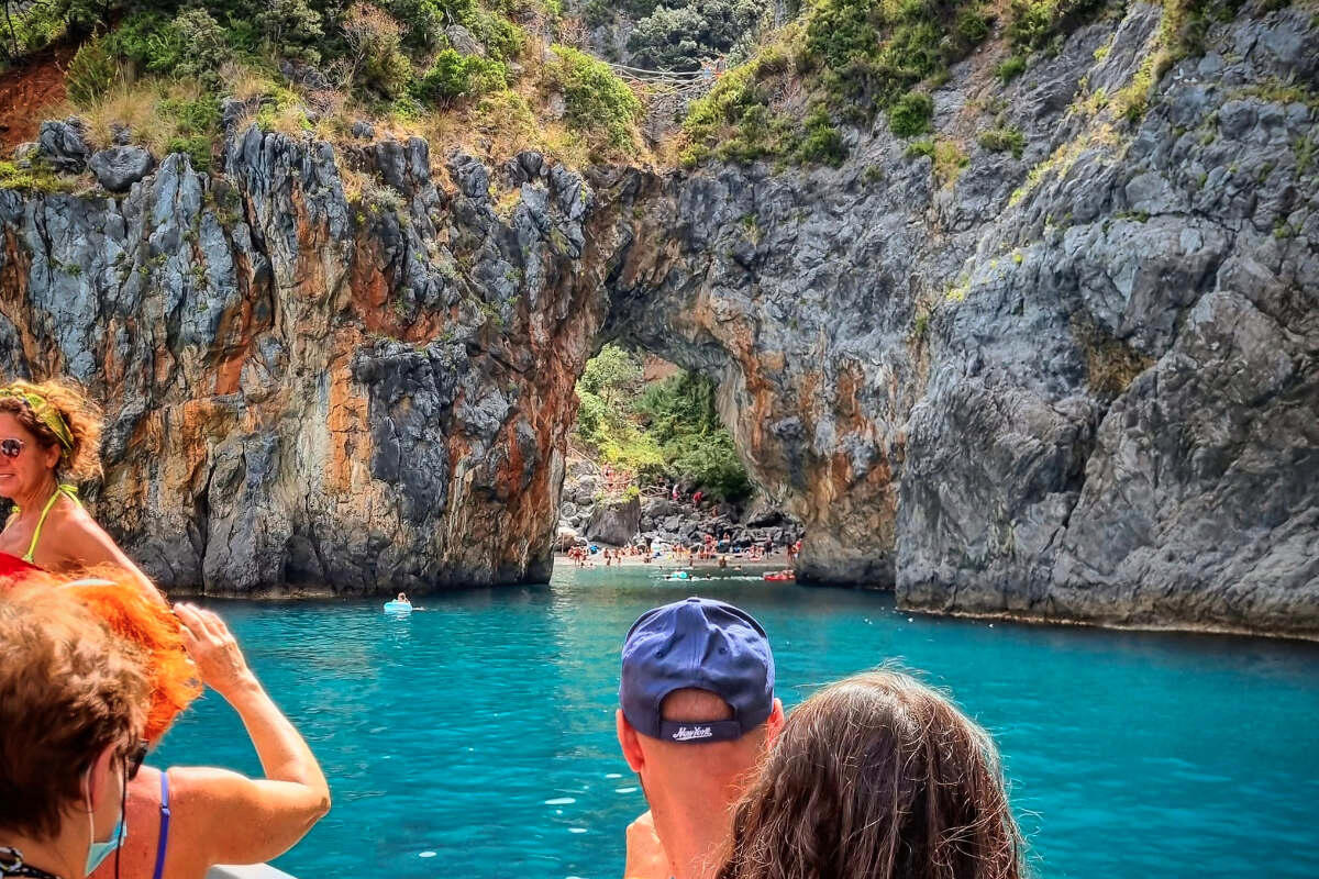 Gita barca Arcomagno